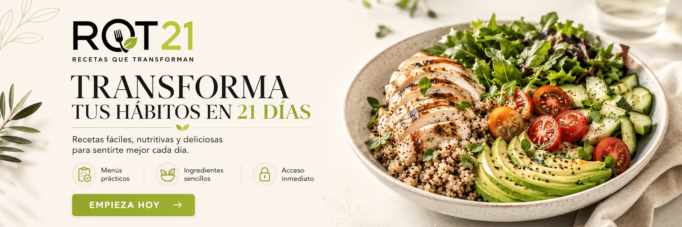 RQT21: transforma tus hábitos en 21 días